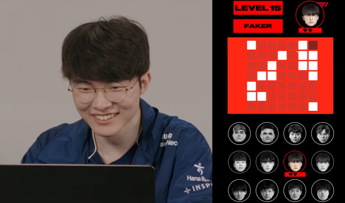 LOL职业选手记忆力大赛！Faker居然拿到了冠军