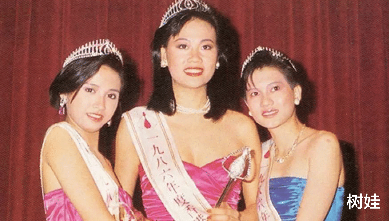 61岁港姐冠军罕露脸,年轻时长相成熟如今大气,与吴婉芳同届选美