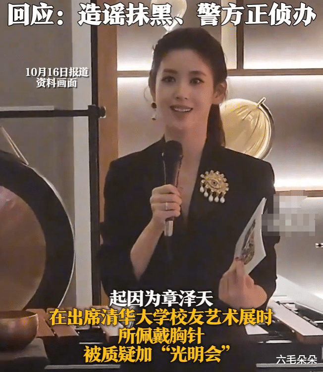 章泽天及京东在线辟谣!没有加入“光明会”,警方立案抓幕后黑手