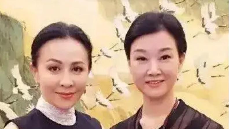 宋祖英同框刘嘉玲，仅差1岁宛如隔代人，一个优雅，一个沧桑