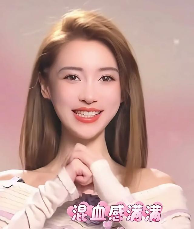 Angelababy最新造型,太惊艳了,像芭比娃娃,越来越有混血感