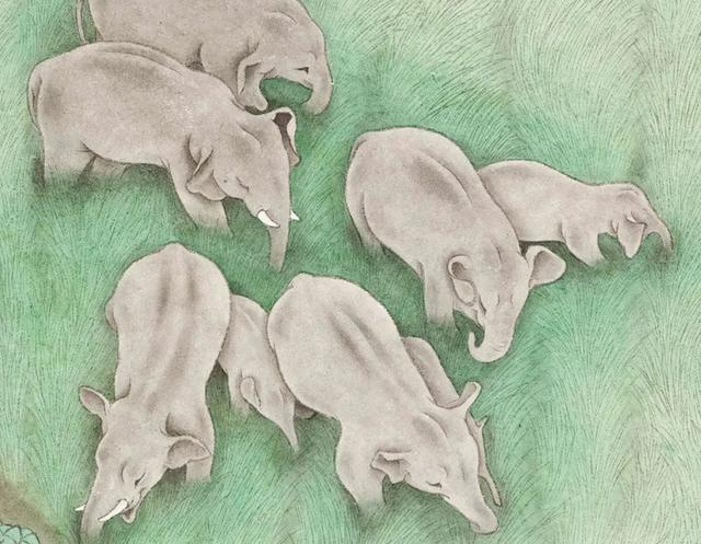 罗玉鑫 | 亚洲象连环画