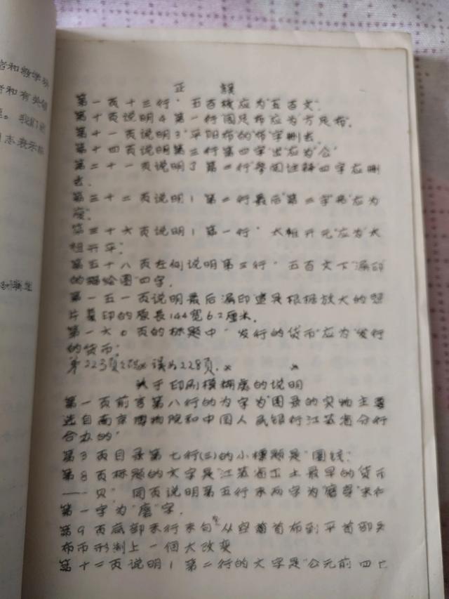 【钱币资料赏析】《中国货币展览图录》试印本1983年少见钱币资料