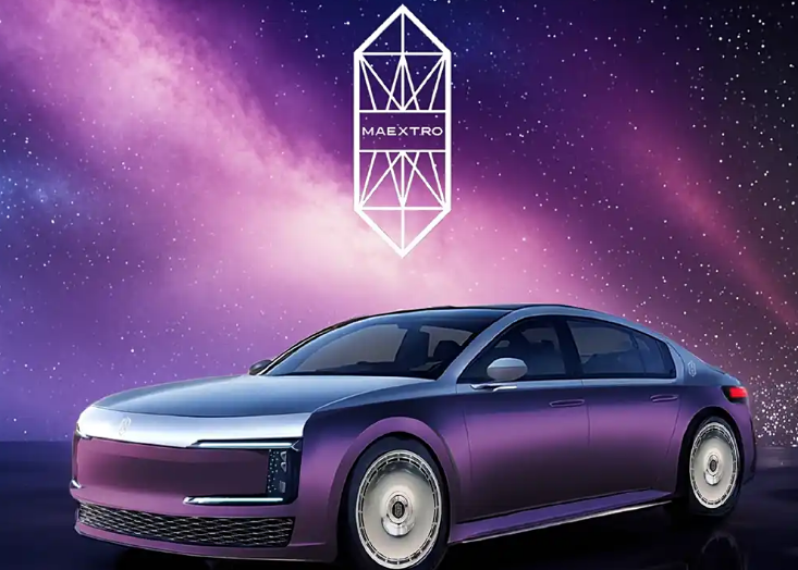 华为高端品牌“尊界”的首款车型，双色车身，星空设计，比劳斯莱斯还要豪华