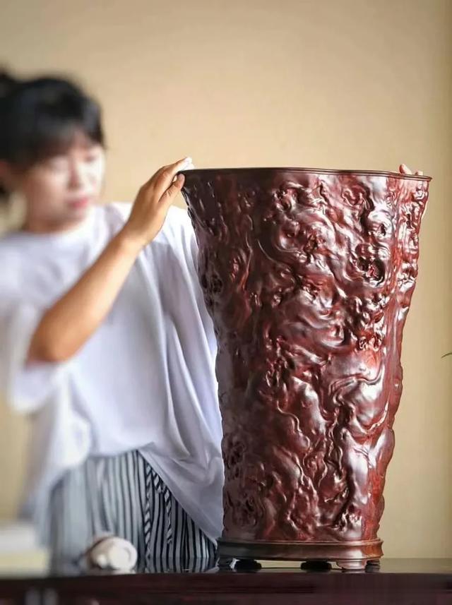 小叶紫檀|大画筒