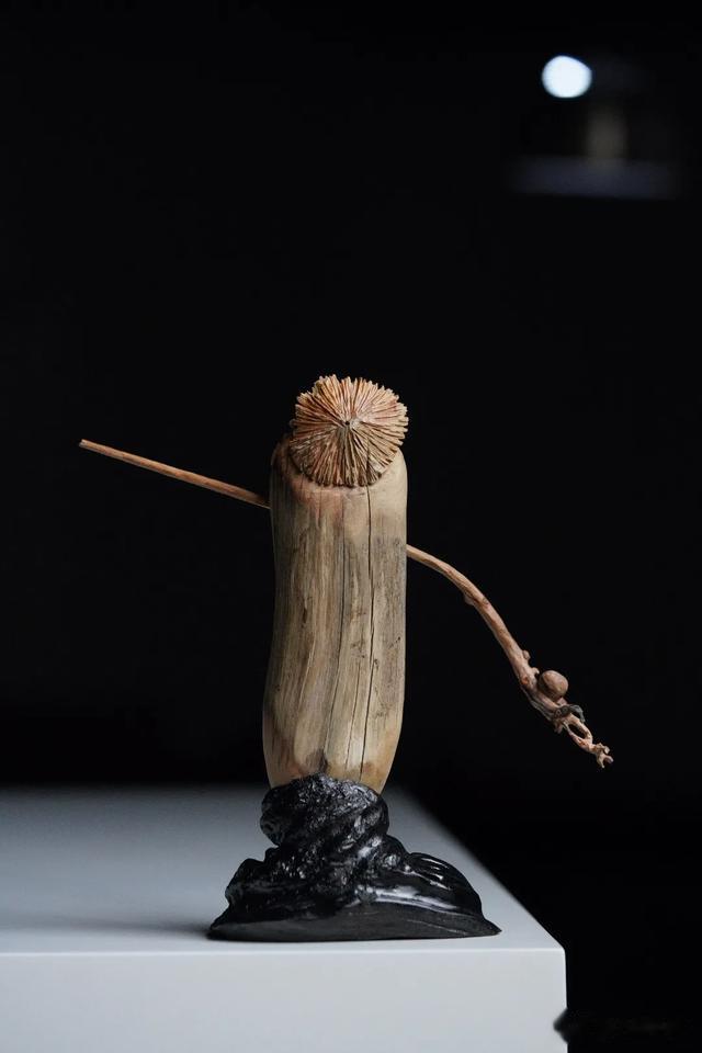 崖柏 | 达摩茶则&摆件