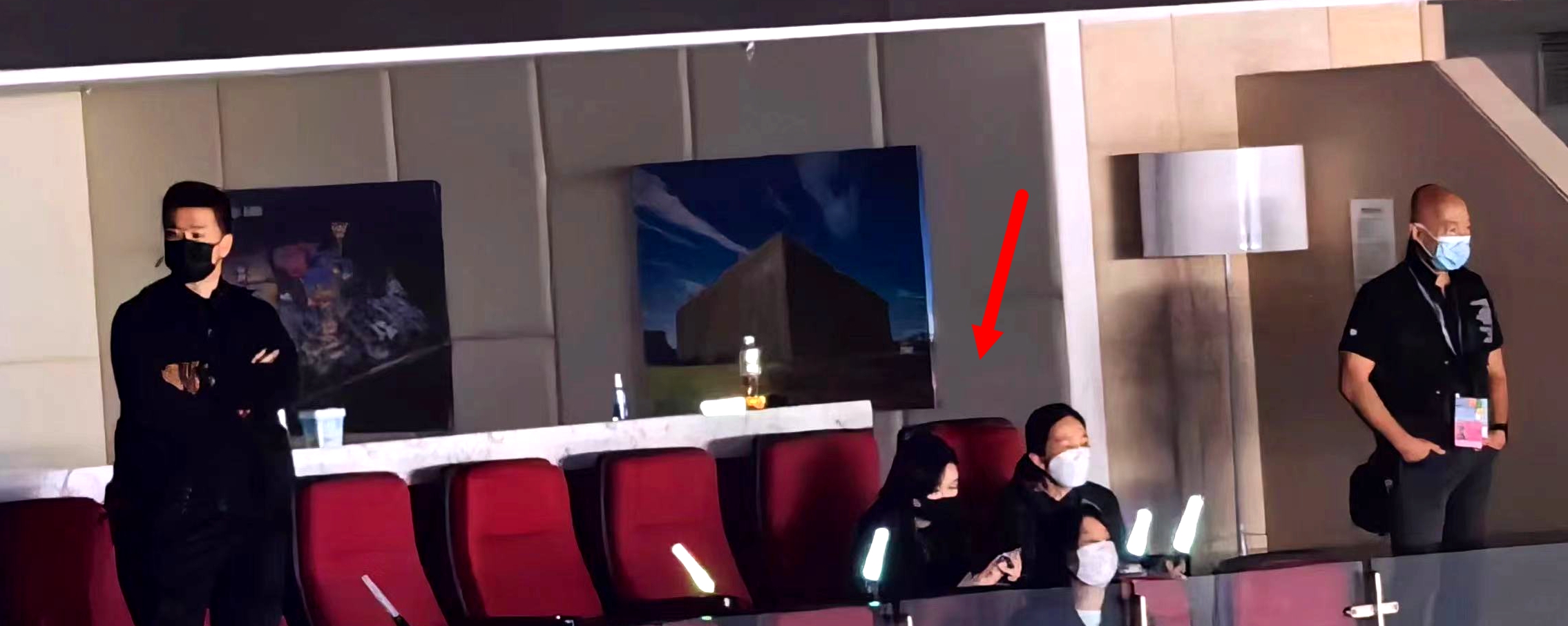 妻女坐包厢看刘德华演唱会,如厕有保镖陪,刘向蕙大声向爸爸表白