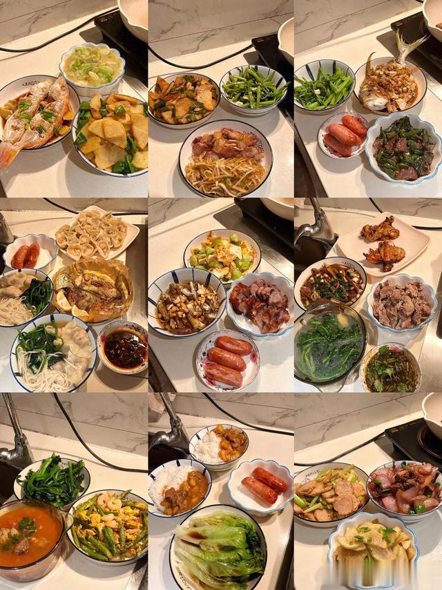 500元半个月的两人食晚餐!简简单单的饭菜,不知道吃啥的可参考