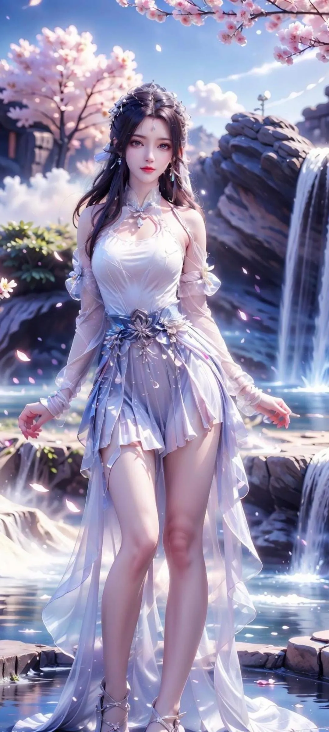 《武动乾坤》绫清竹：山水画卷中的一抹清幽