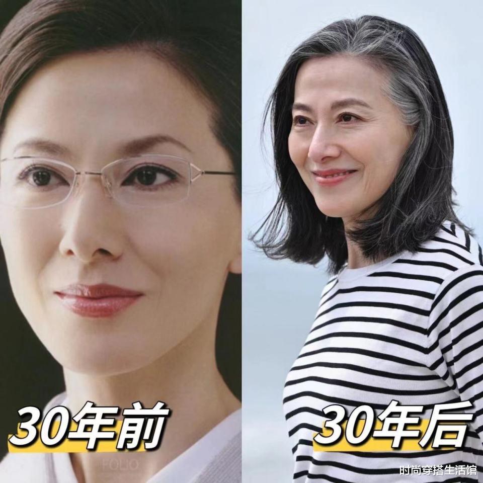 同样是60+，会打扮和不会打扮的差别有多大？看这3组对比就知道了