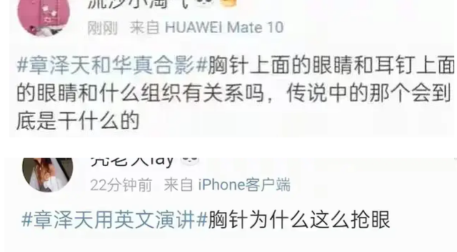 章泽天盛装出席校友会,胸针却引发猜疑,她比刘强东还要“精明”