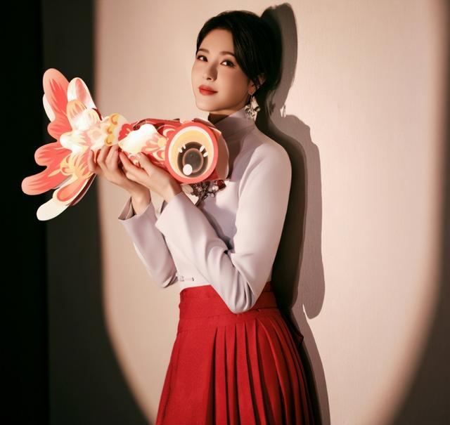 曾黎在巴黎庆祝祖国生日,身穿马面裙仪式感满满!