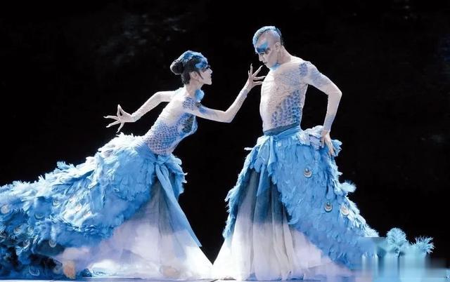 杨丽萍上台没穿衣服?服装都是彩绘的,镜头放大时太“抢眼”!