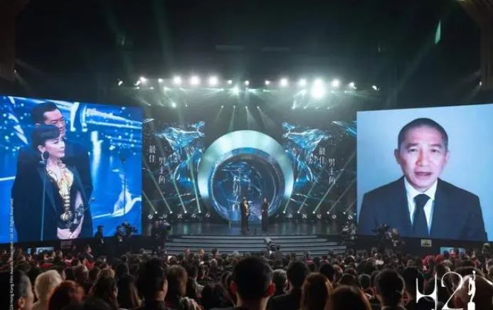 老态畸形?梁朝伟余香凝封金像帝后:港娱颓势下的意料与情理