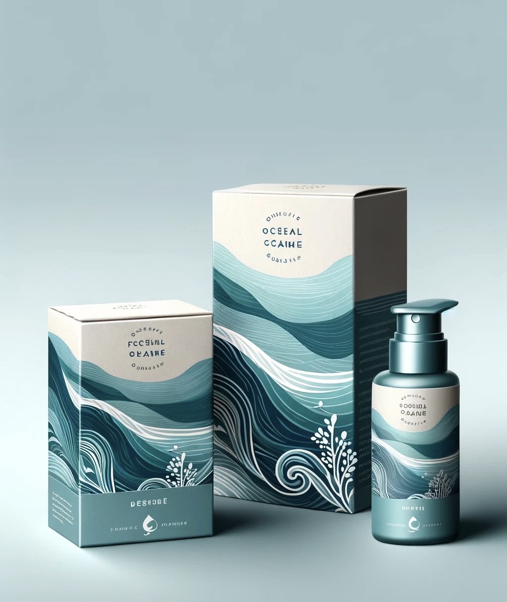 插画艺术融入护肤设计，美丽肌肤的视觉享受