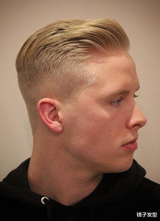 三面光男发:清爽时尚新潮流