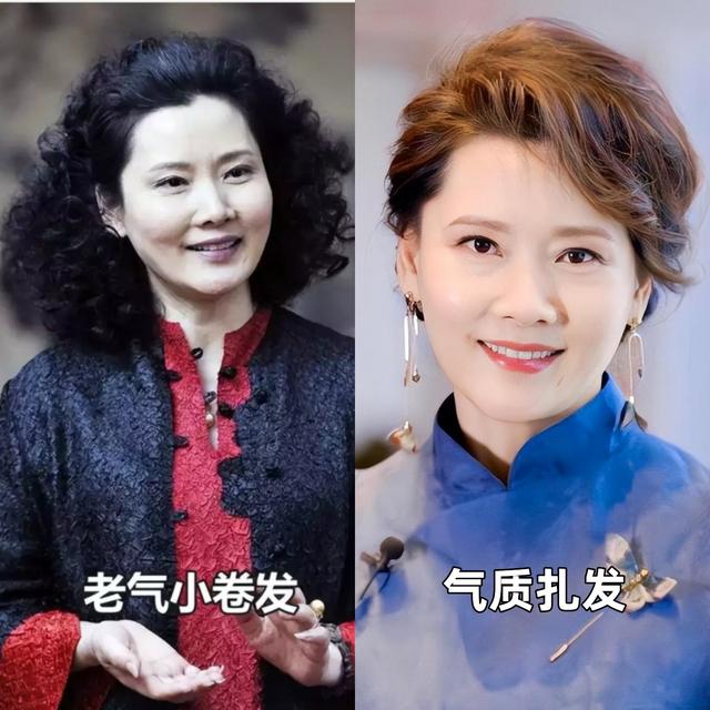 为什么说:女人扎发,比披头散发更显年轻?这3组对比告诉你答案
