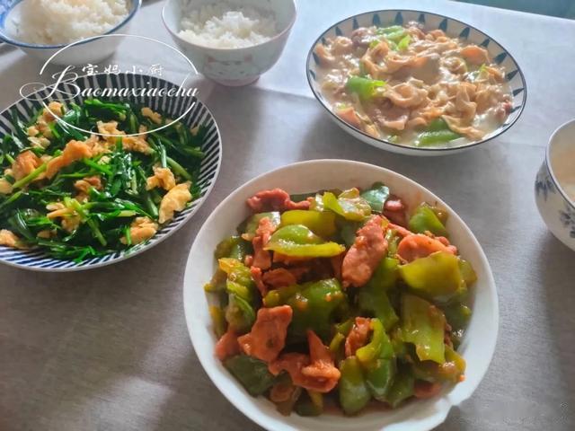 北京一家三口午餐，3道菜21块，吃2顿，网友：精打细算，会过日子