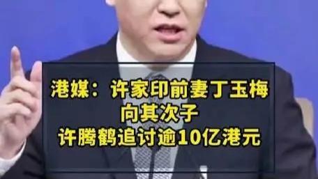 亲妈向儿子追讨10亿港元，许家这部“大戏”何时落幕？