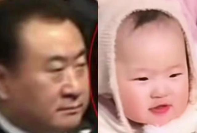后继有人？黄一鸣喊话王思聪，转正心思超明显，娃娃五官似王健林