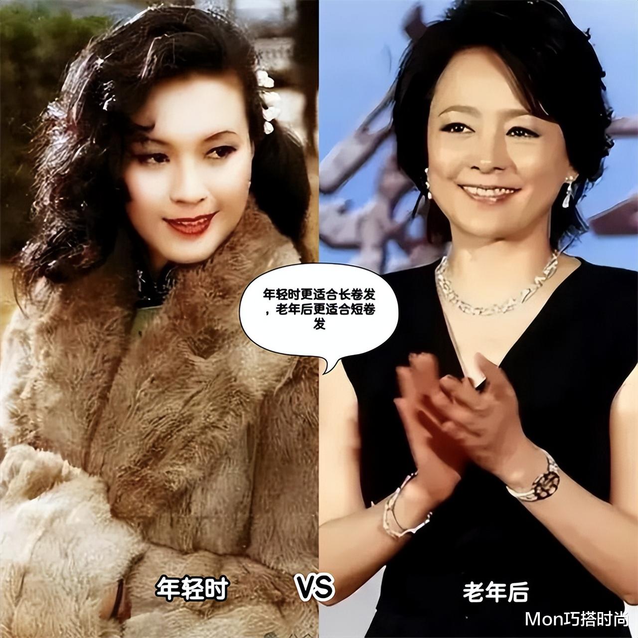 看了方舒，再看张瑜，才明白：60+女人，真就是发型+穿搭决定气质