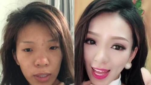 48岁曹颖美貌不再？黑裙长靴又老又土，黑长直挡不住卡粉苍老的脸