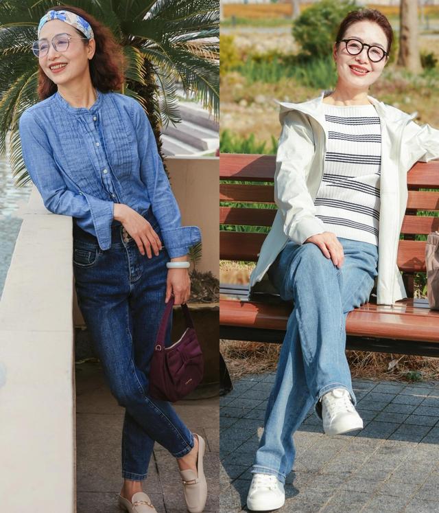 这才是130斤阿姨该有的样子：不穿老年装、发烫卷，更优雅得体