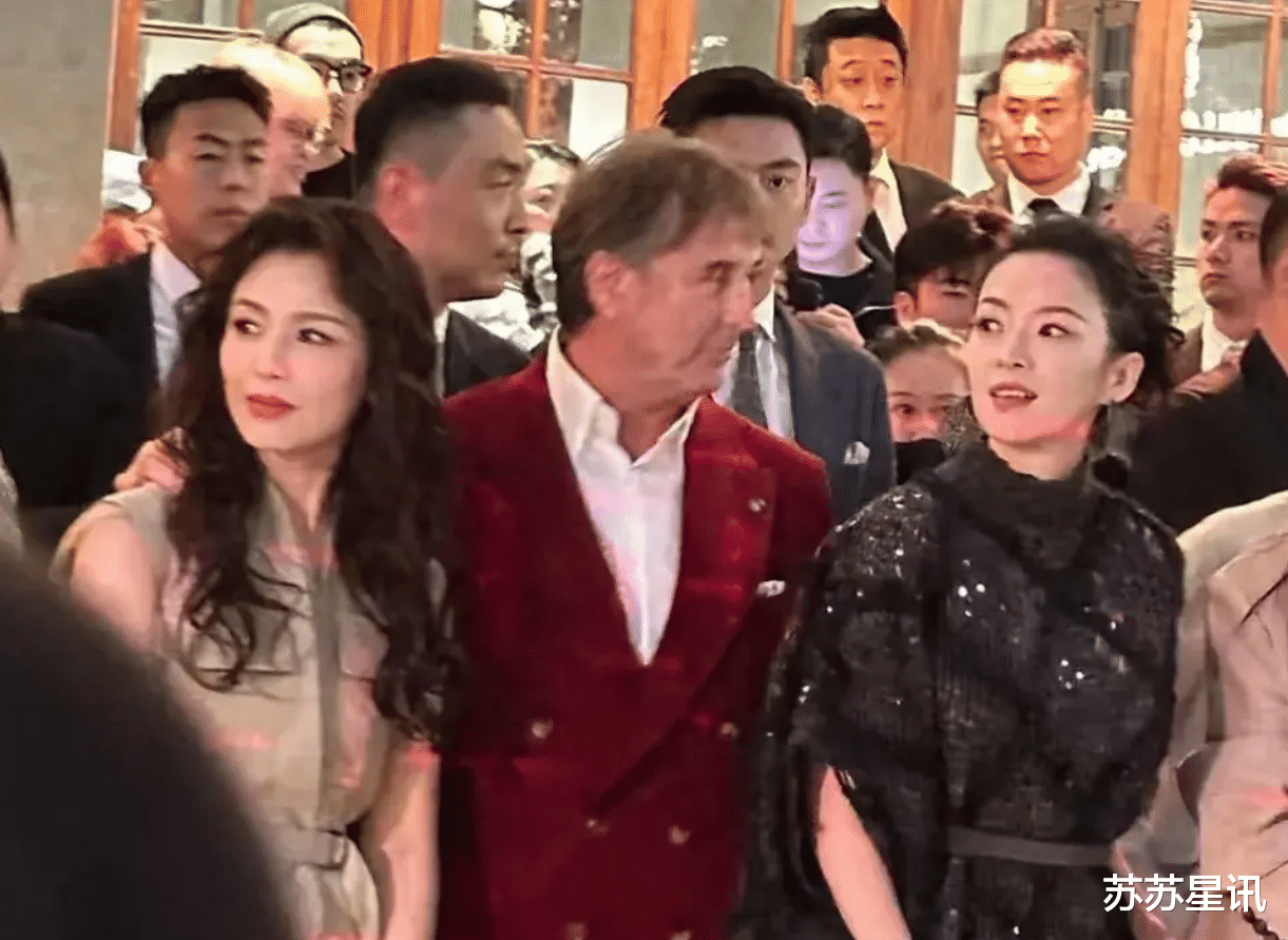 BC晚宴刘涛成焦点,紧挨大佬笑靥如花,章子怡被抢风头满脸不屑