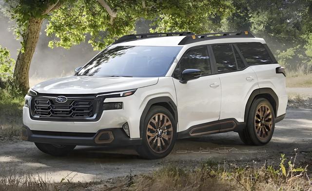纯进口SUV，车长4880mm，搭载2.5L水平对置混动系统，还有全时四驱