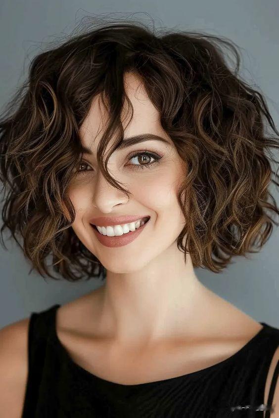 时尚波波头全头烫,绽放你的独特魅力