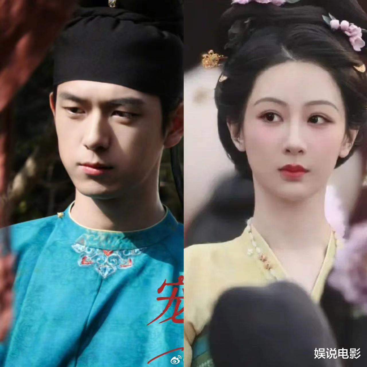 《国色芳华》路透，李现为杨紫戴面具，氛围感拉满也太好嗑了