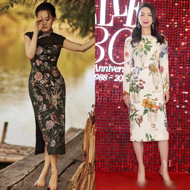 许晴的臀、殷桃的腰,让我看到中年女人的“性张力”,这样穿真美