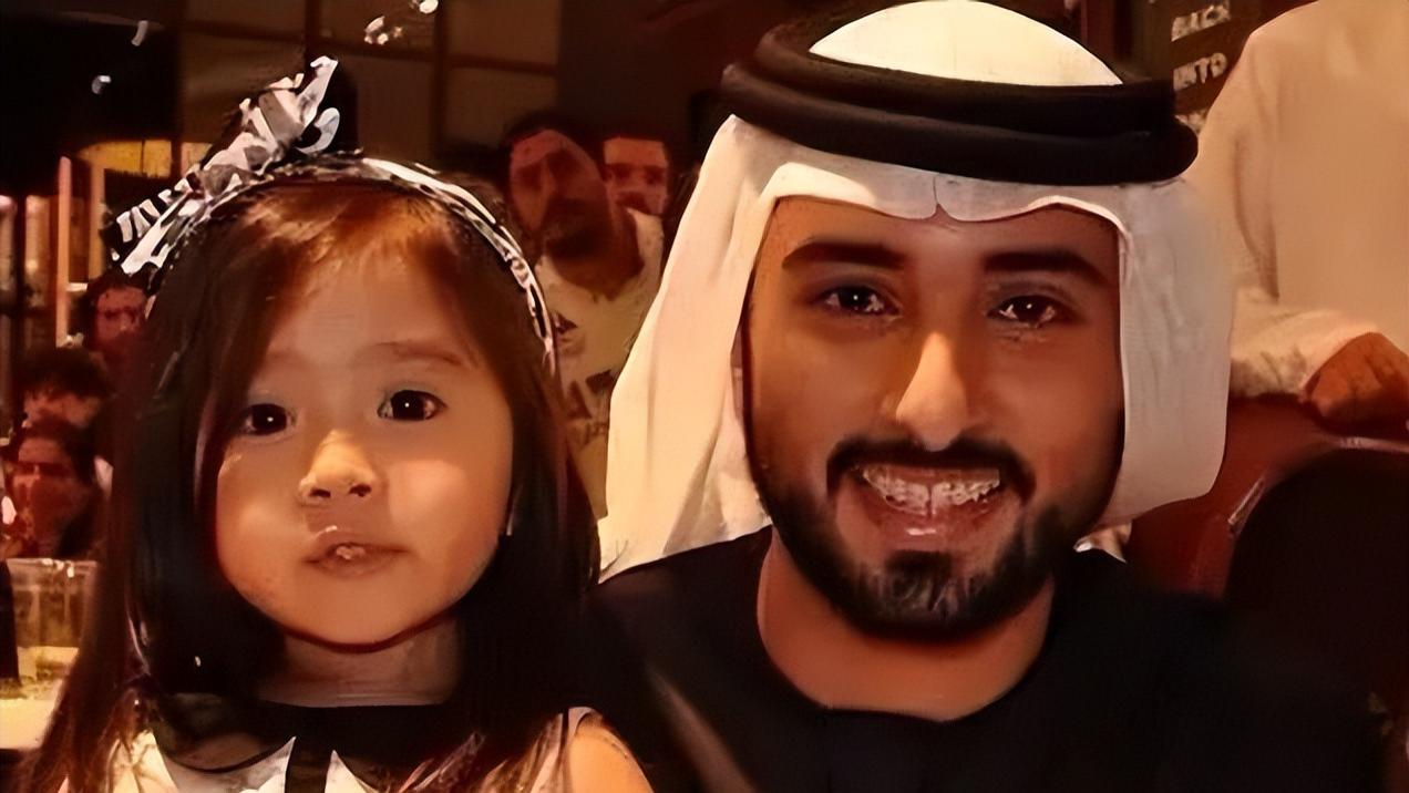 14年，被迪拜“干爹”宠上天的混血小萝莉长大了，富婆梦都是假的