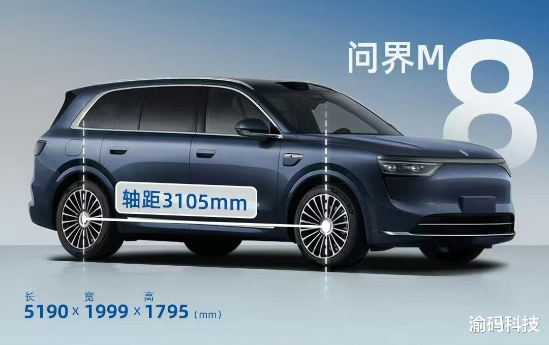 问界M8最新谍照曝光：内饰三连屏确认，超窄黑边设计胜过M9