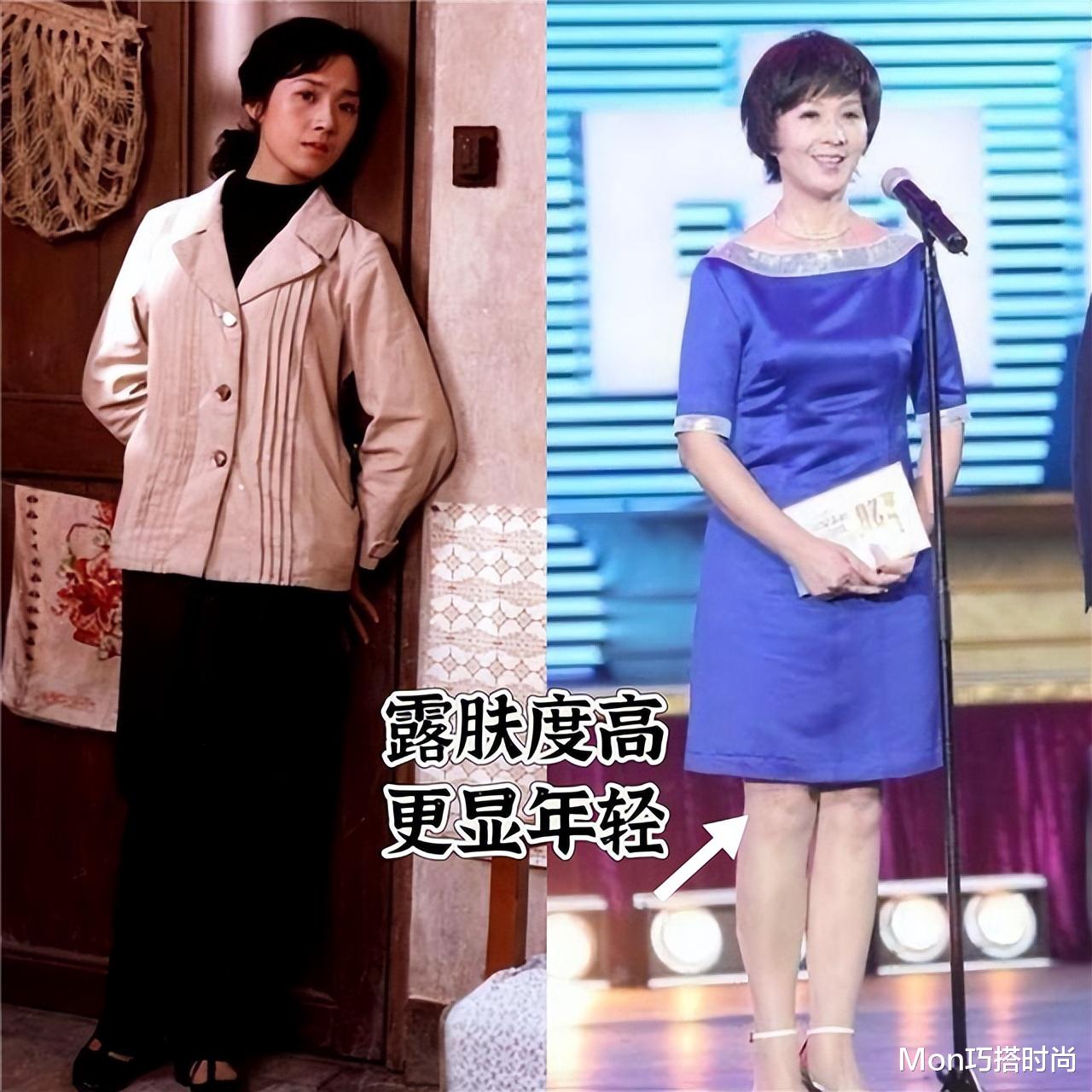 看了70岁龚雪的老年状态，我发现：头发烫卷、穿衣花哨更优雅高级