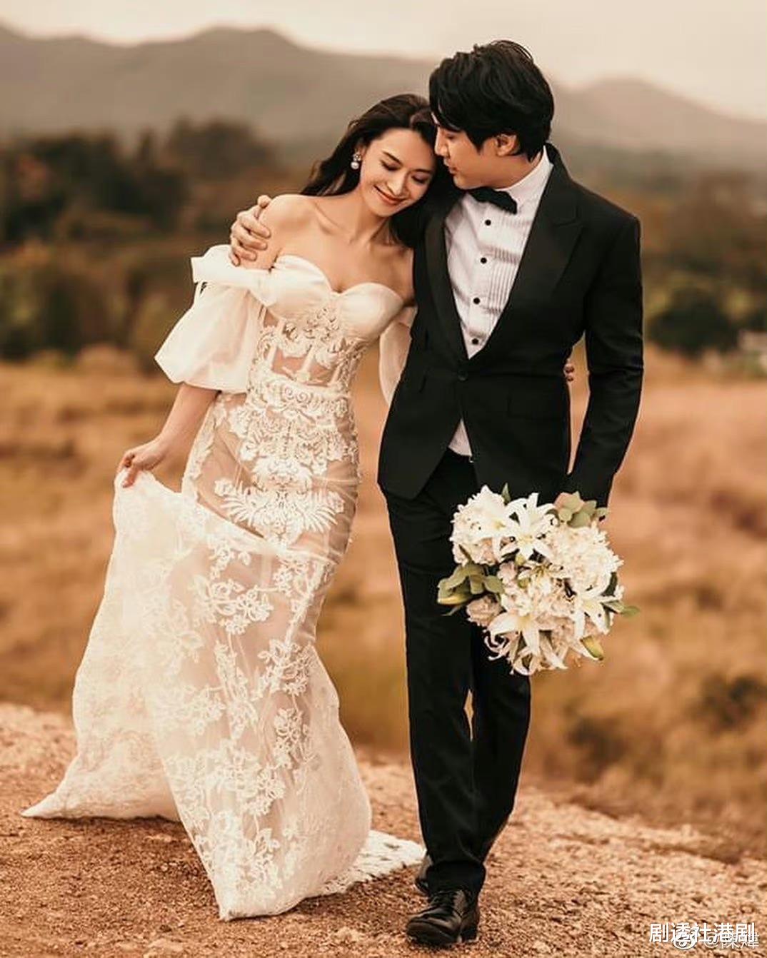 喜迎结婚两周年!TVB实力花旦晒与老公亲密合照,男方黑眼圈吸睛