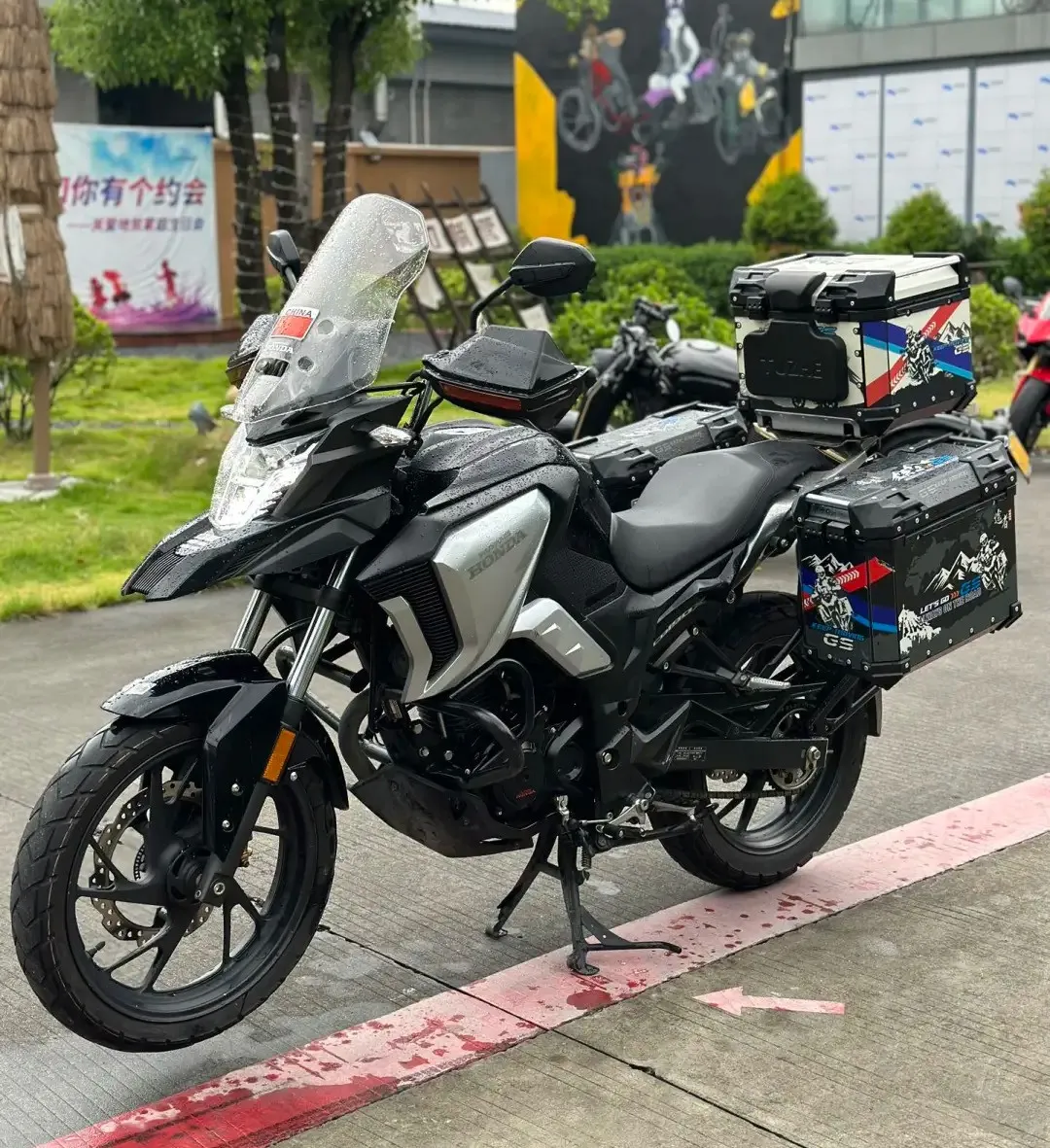 售价14480元！五羊本田入门级拉力车CB190X，百公里油耗2.39升！