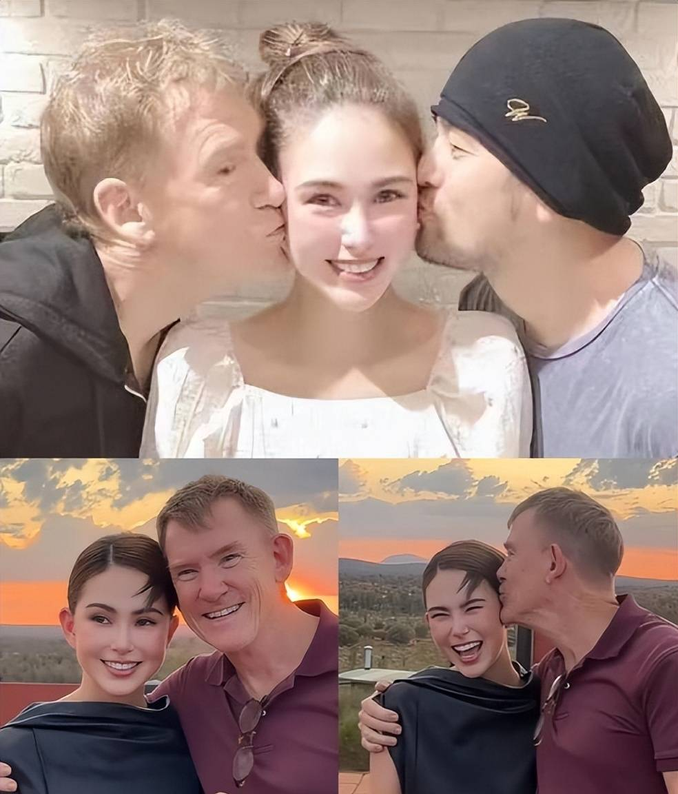 昆凌首晒三孩子正脸照,女儿随妈儿子随爸,颜值出众姐弟开心合影