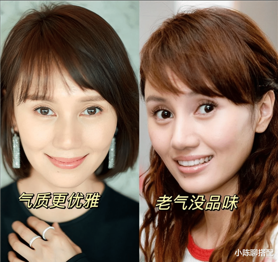 47岁袁泉亲身示范:女人上了年纪,衣要长、发要短,美得优雅得体