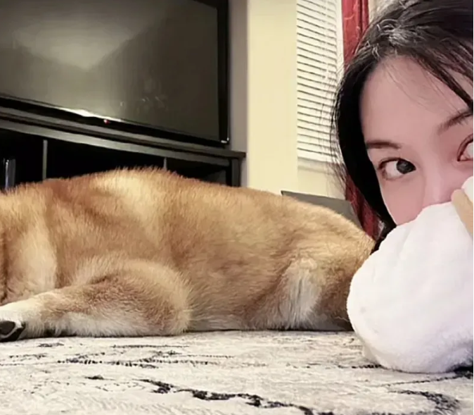 33岁郑爽深夜发朦胧自拍,穿宽松上衣略显撩人,发际线惹争议!