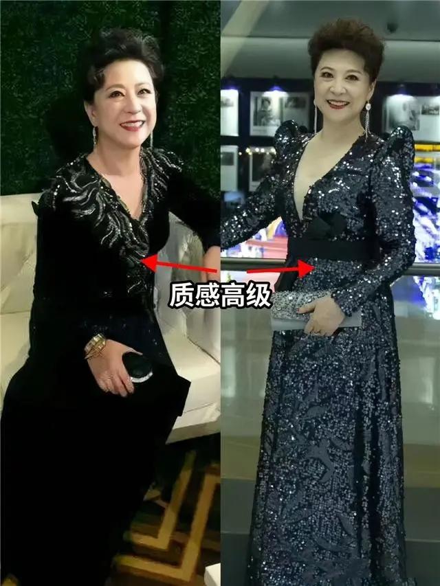 看了74岁王馥荔的打扮，我悟了：裙不配丝袜、发不过肩，优雅大气