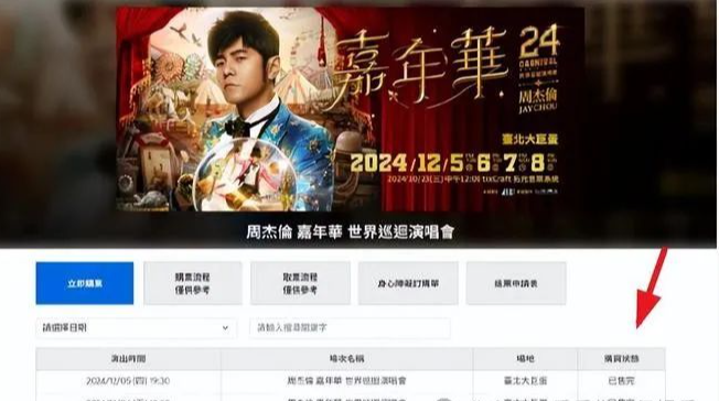 周杰伦台北演唱会一张票30万,89万人抢票创纪录,直呼周杰伦太猛啦