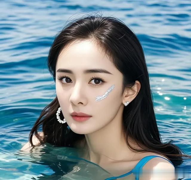 杨幂出水芙蓉美照,太好看了吧