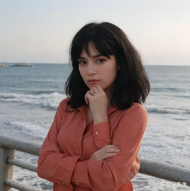 利智短发造型，黄色连衣裙造型，笑容甜美，美丽动人