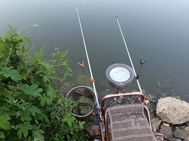 钓白条渐入佳境，北漳村初试新方法，人轻松，鱼获也超了前几次