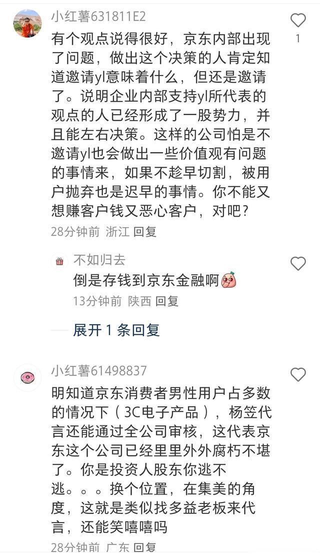 楊笠代言京東，暴露出來的是內部嚴重的管理問題