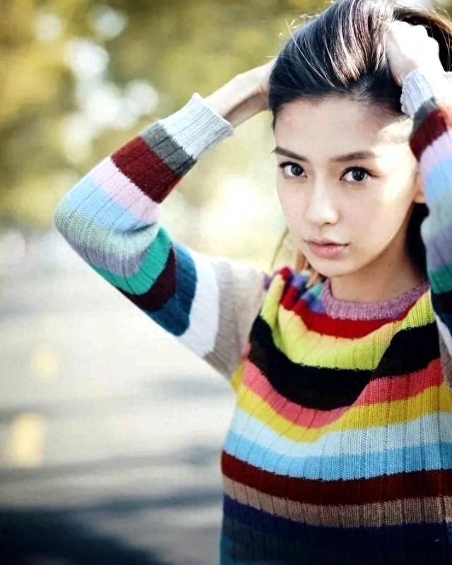 Angelababy旧照 有一说一，颜值真的不错