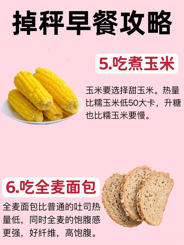 学会吃早餐!8种早餐减脂食物!
