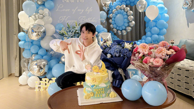 俞灏明迎37岁生日，庆生文案和小表情引关注，被猜与王晓晨领证