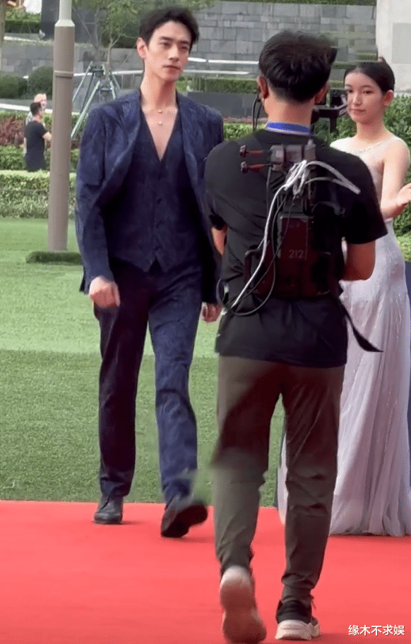 新时代国际电视节红毯:陆毅发福,俩女星变性感,38岁姜妍秒杀!